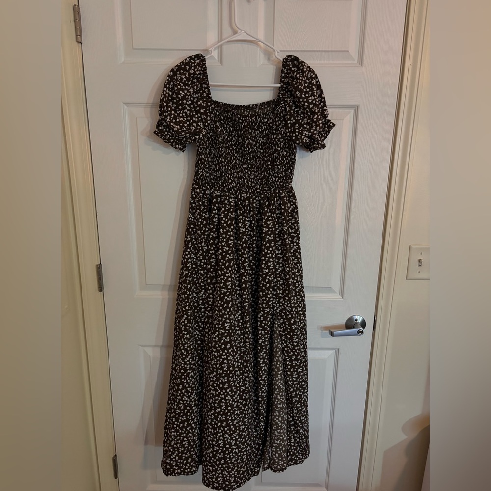 Floral maxi dress